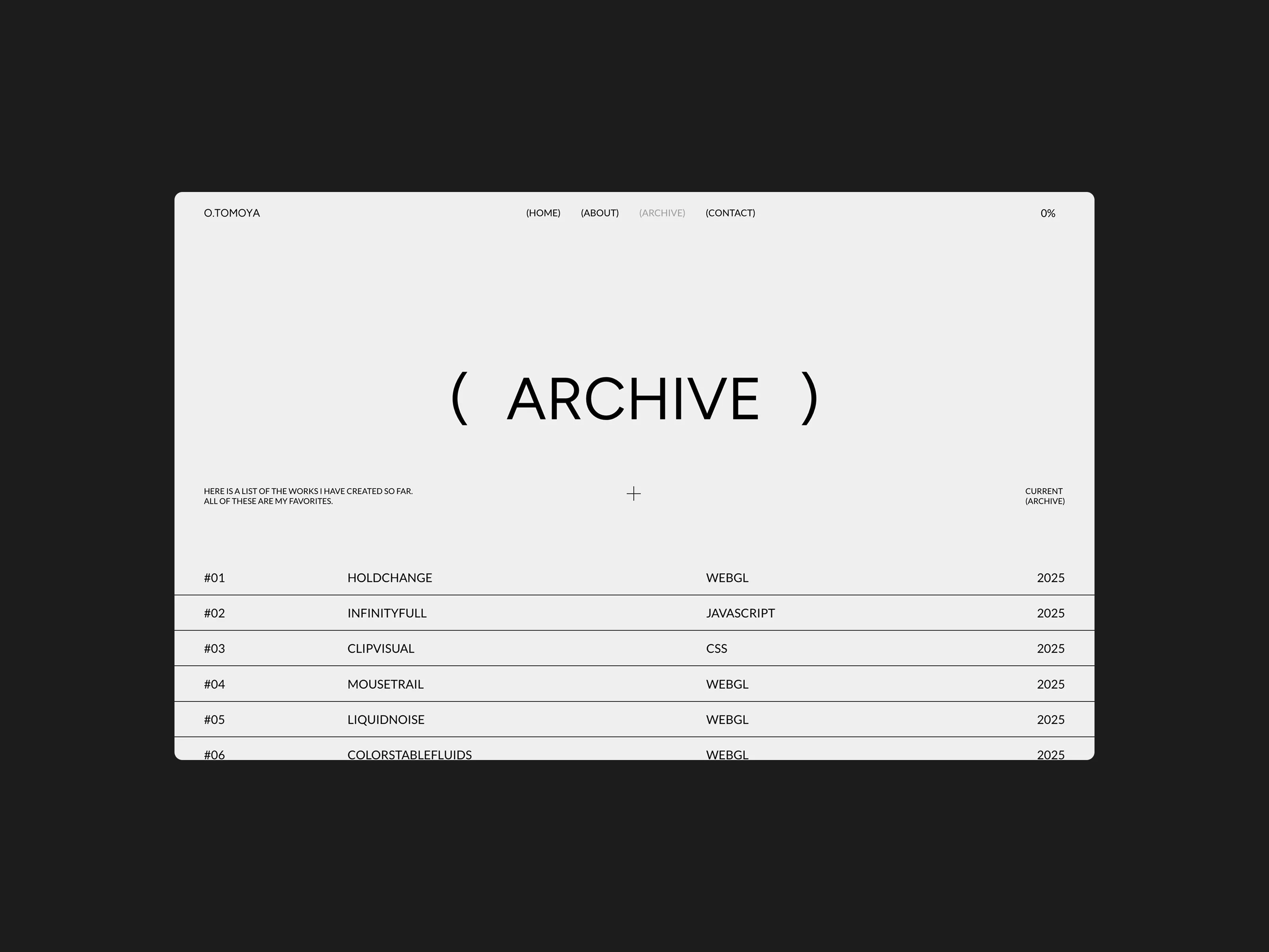 PortfolioV6 image